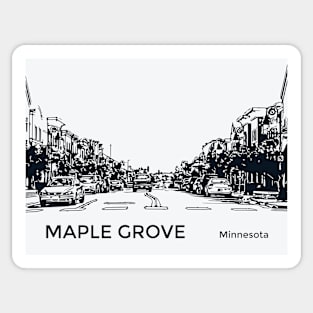 Maple Grove Minnesota Sticker